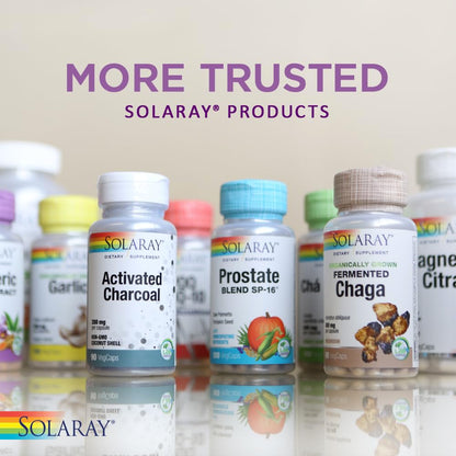 SOLARAY Berberine & Curcumin – 60 Servings, Vegan & Gluten Free