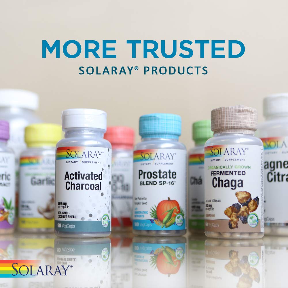 SOLARAY Biotin 5000 mcg Timed Release | Hair, Skin & Nails Support | 60 VegCaps