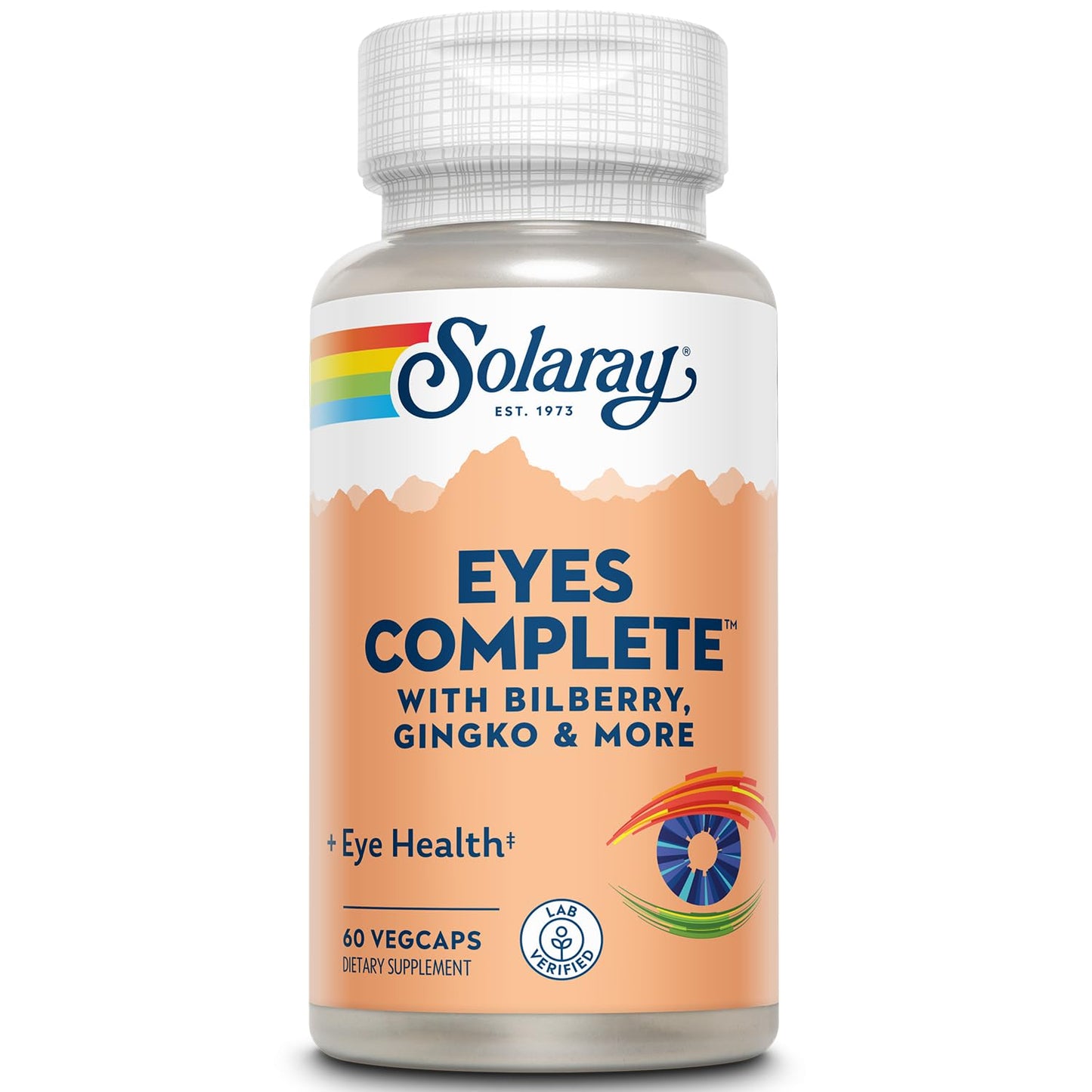 SOLARAY Eyes So Healthy Vegetarian Capsules, 60 Count | Eye Health Supplement