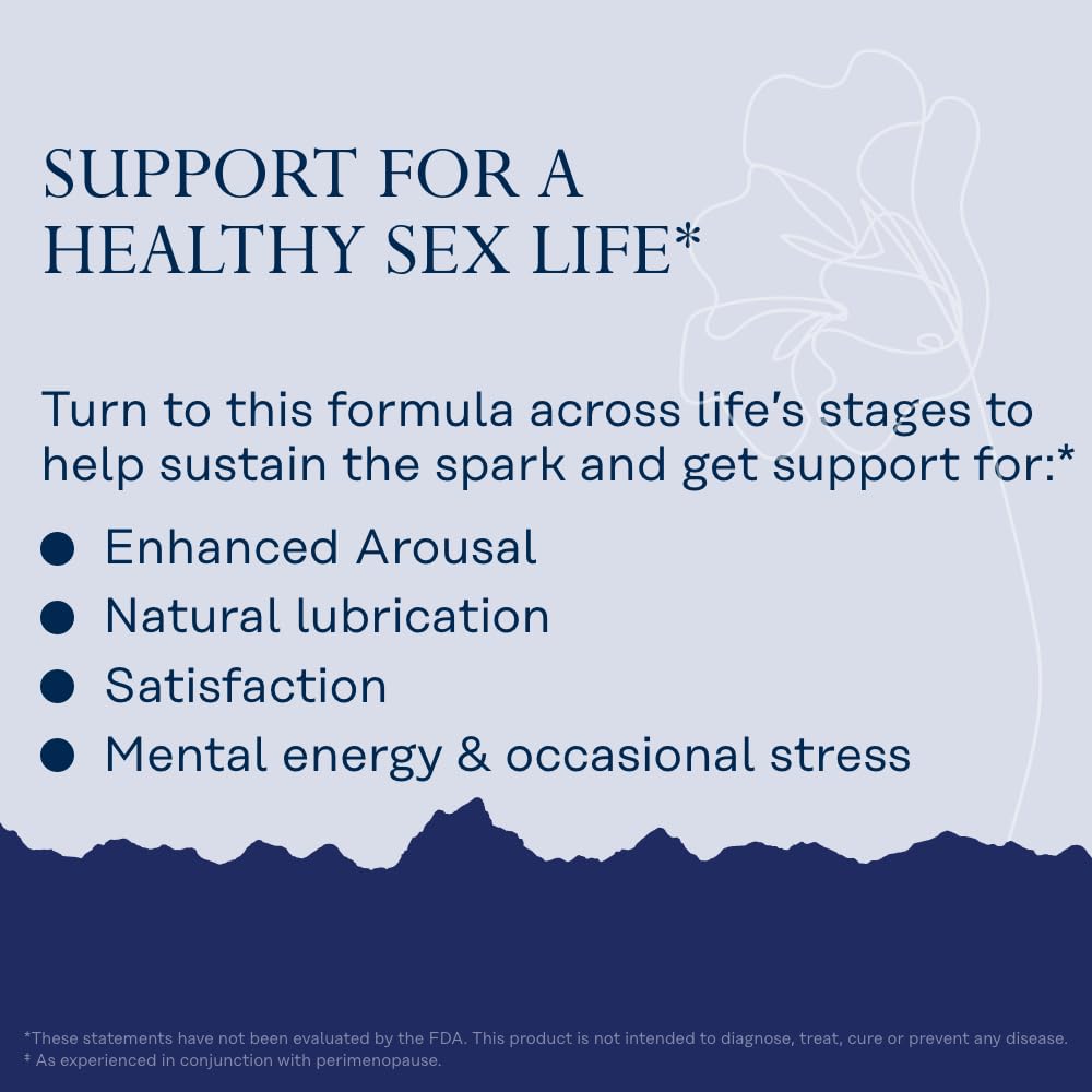 SOLARAY Libido Life Stages – Natural Lubrication & Libido Support for Women | Shatavari, Fenugreek, Ashwagandha | 60 VegCaps