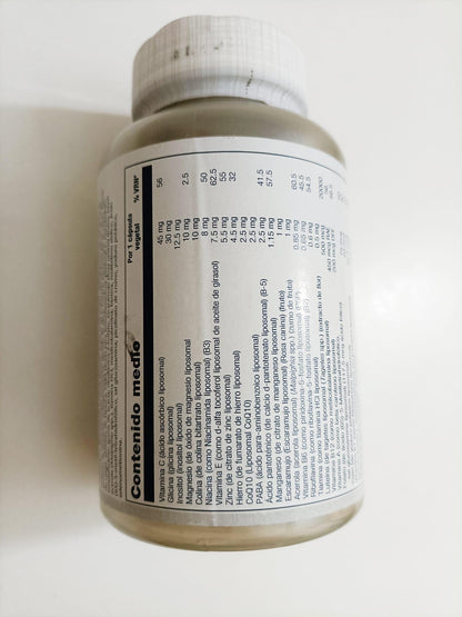 SOLARAY Liposomal Multivitamin for Men & Women – High Potency, Enhanced Absorption, 60 VegCaps