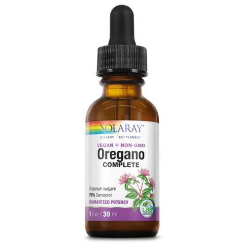 Solaray Oregano Leaf Extract Drops 68mg | 1oz Unflavored