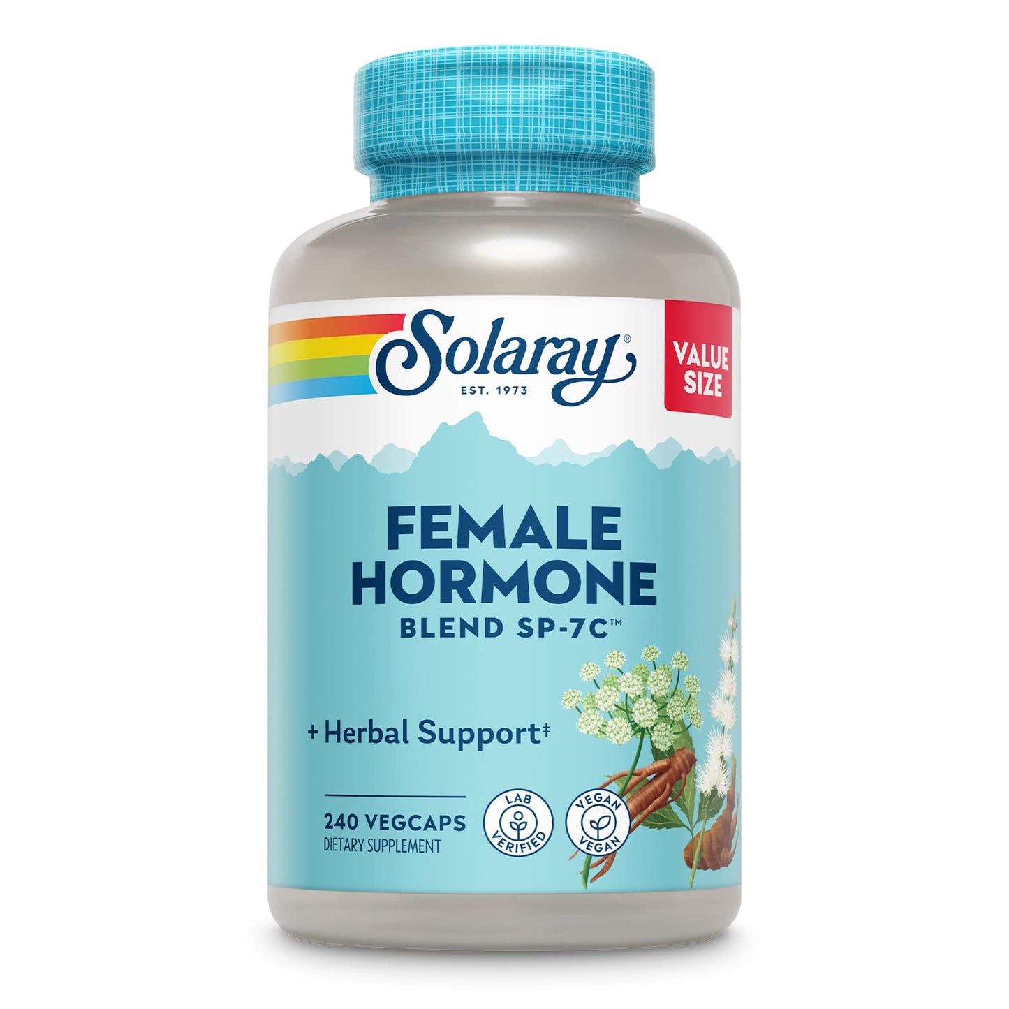 Solaray SP-7C Female Hormone Blend – Herbal Balance for Women