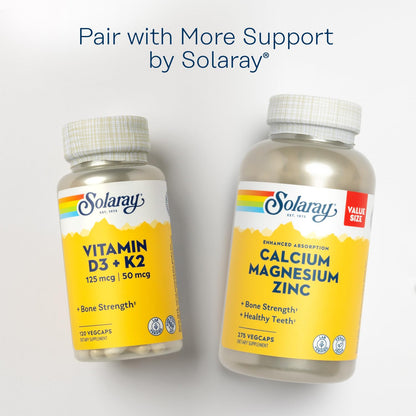 SOLARAY Spectro Multivitamin with Iron – Energy, Digestion & Bone Health (60 Servings, 360 Capsules)