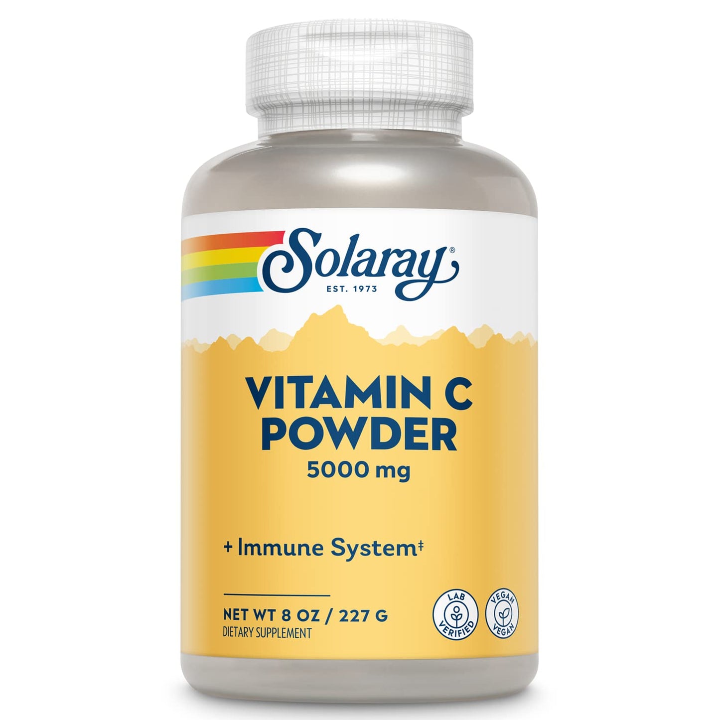 Solaray Vitamin C Crystalline Powder 8 oz - 5000 mg per Serving