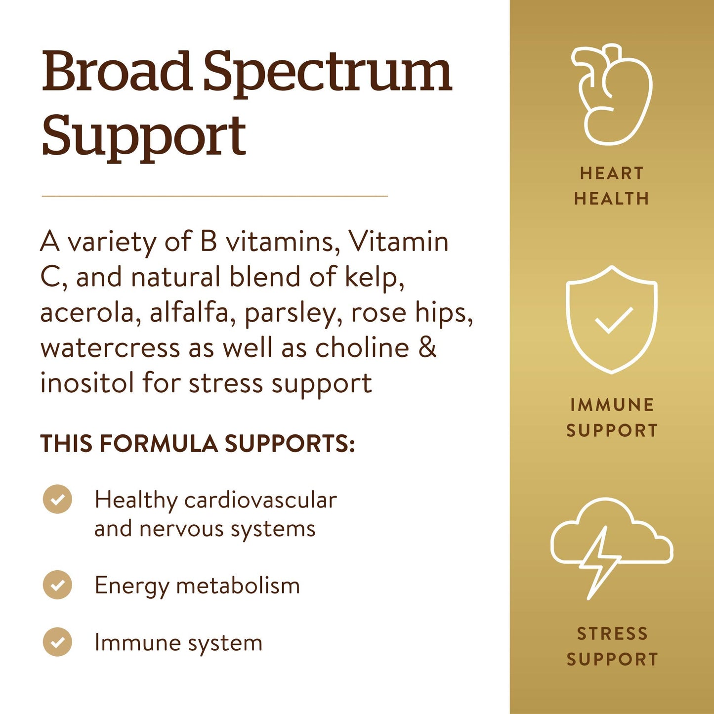 Solgar B-Complex with Vitamin C Stress Formula - 250 Tablets | Energy Metabolism, Nervous System & Immune Support
