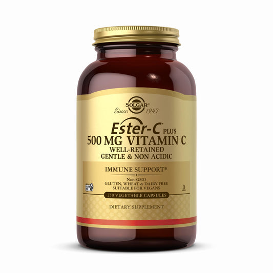 Solgar Ester-C Plus Vitamin C 500mg – 250 Vegan Capsules