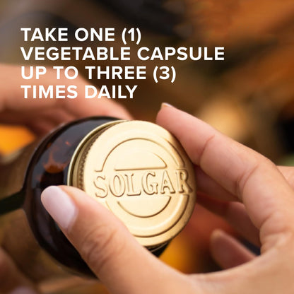 Solgar Milk Thistle - 100 Vegetable Capsules (Full Potency FP) - Non-GMO, Vegan, Gluten Free, Dairy Free, Kosher - 100 Servings