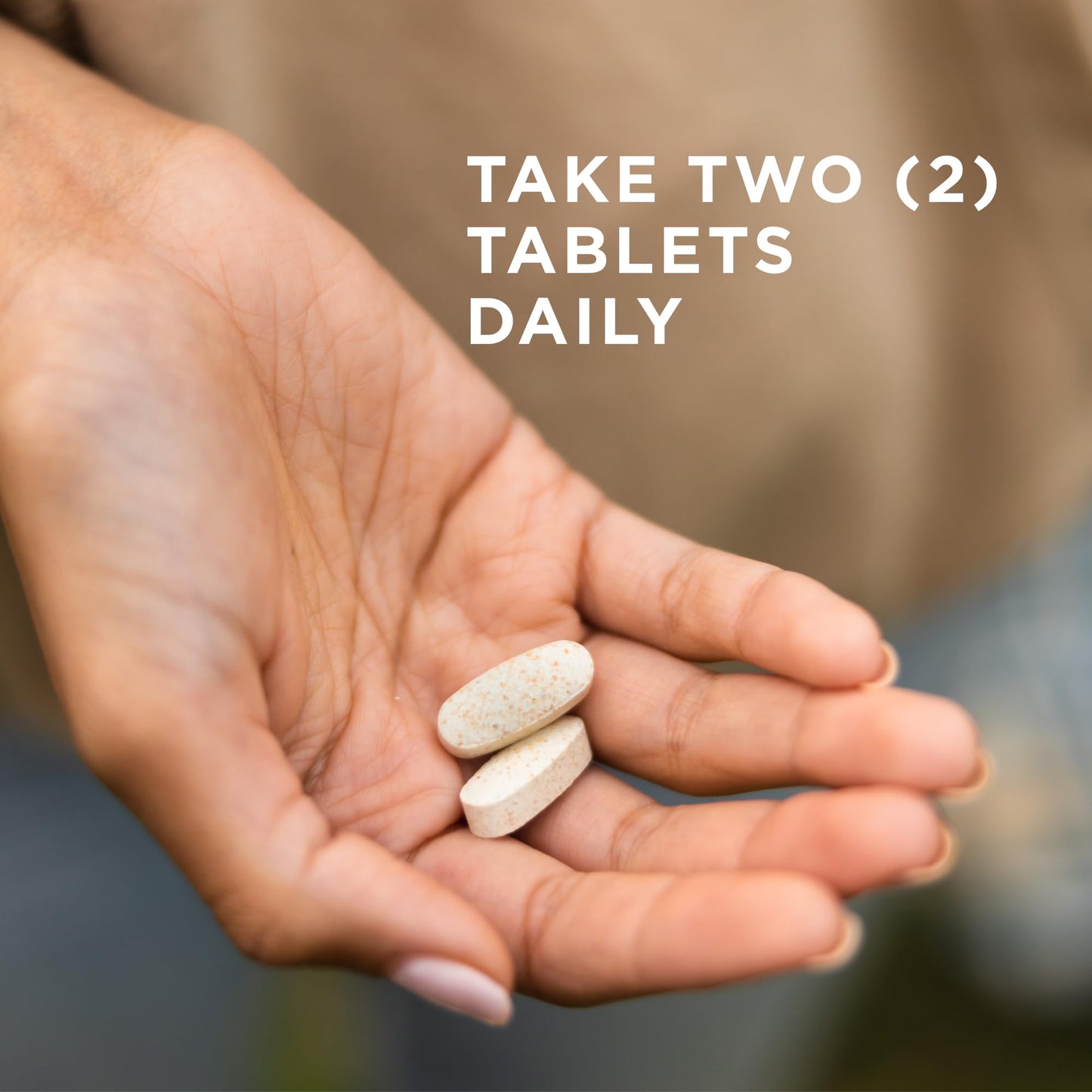 Solgar Skin, Nails & Hair - 120 Tablets - Advanced MSM Formula - Non GMO, Vegan, Gluten & Dairy Free - 60 Servings