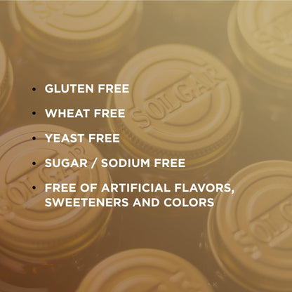 Solgar SOYA Lecithin 1360 mg - 100 Softgels | Gluten Free & Dairy Free