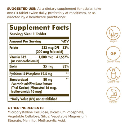 Solgar Women’s Balancing Formula – 120 Servings | Vegan, Kosher, Gluten & Dairy Free