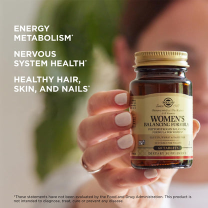 Solgar Women’s Balancing Formula – 120 Servings | Vegan, Kosher, Gluten & Dairy Free