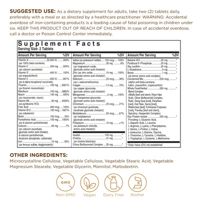 Solgar Formula VM 2000 Multinutrient System – 180 Count