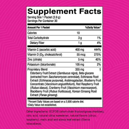 Nature's Sunshine Solstic Immune, 30 Packs | Immune Support with Antioxidant Vitamins & Berries
