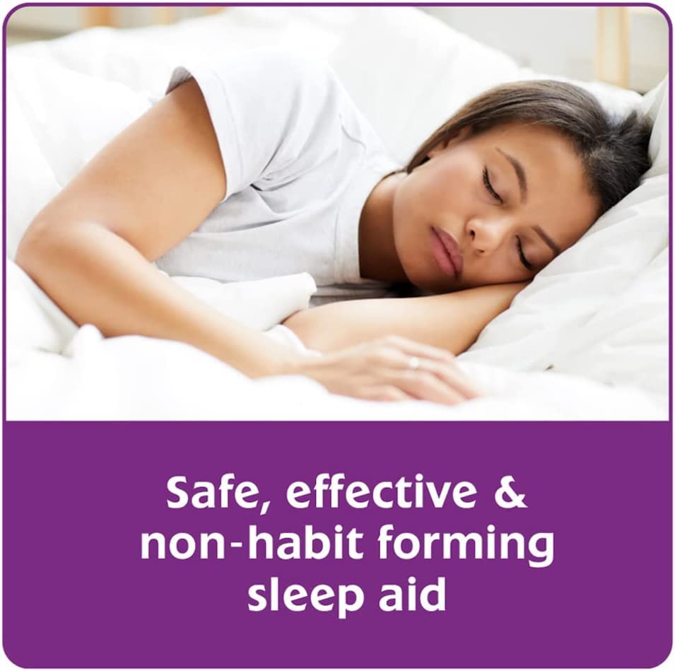 Sominex Nighttime Sleep-Aid Caplets – Maximum Strength (16 ea) Pack of 3
