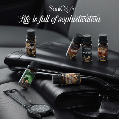 Soulorigin Gentleman Fragrance Oils Set – Diffuser Oils for Home & DIY