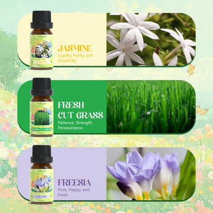 Soulorigin Spring Fragrance Oils Set – Essential Oil Gift for Diffuser