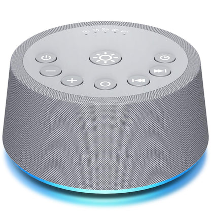 SoundLegend Sleep White Noise Machine — 32-Level Volume, 30 Sounds, 12-Color Night Light, 5 Timers