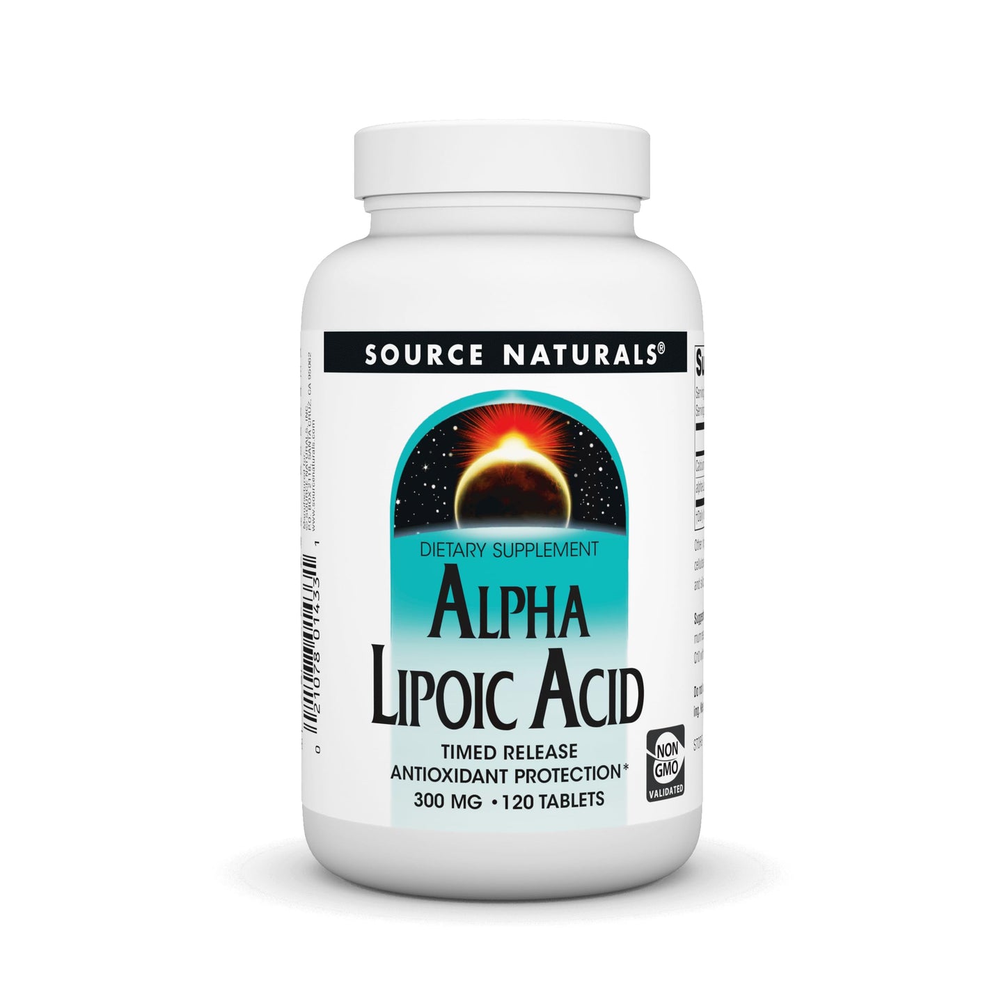 Source Naturals Alpha Lipoic Acid Time Released | 120 Tablets | Antioxidant Protection