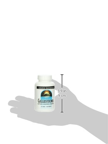 Source Naturals Guggulsterones 37.5 mg – 120 Tablets | Heart & Artery Support