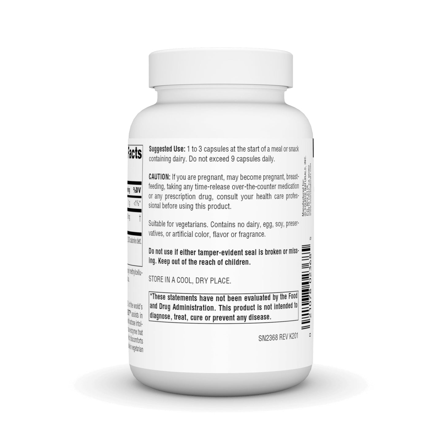 Source Naturals Lactase Digest - Lactose Intolerance Support | 180 Capsules