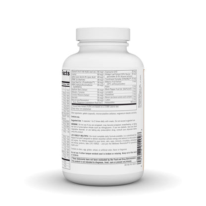 Source Naturals Life Force Iron Free Multivitamin – High Potency Daily Vitamin, 180 Capsules