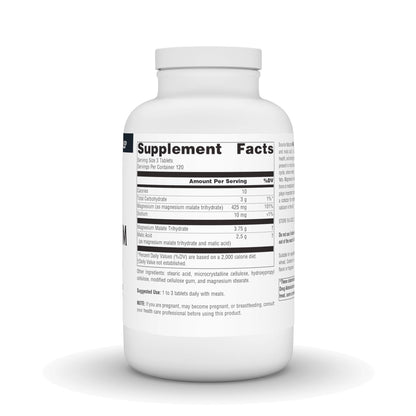 Source Naturals Magnesium Malate 3750 mg per Serving - for Energy Production* - 360 Tablets