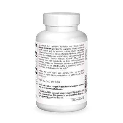 Source Naturals Marine Collagen - Healthy Skin Support* (240 Tablets) | Type 1 Collagen