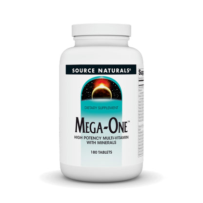Source Naturals Mega-One Multi-Vitamin with Minerals - 180 Tablets