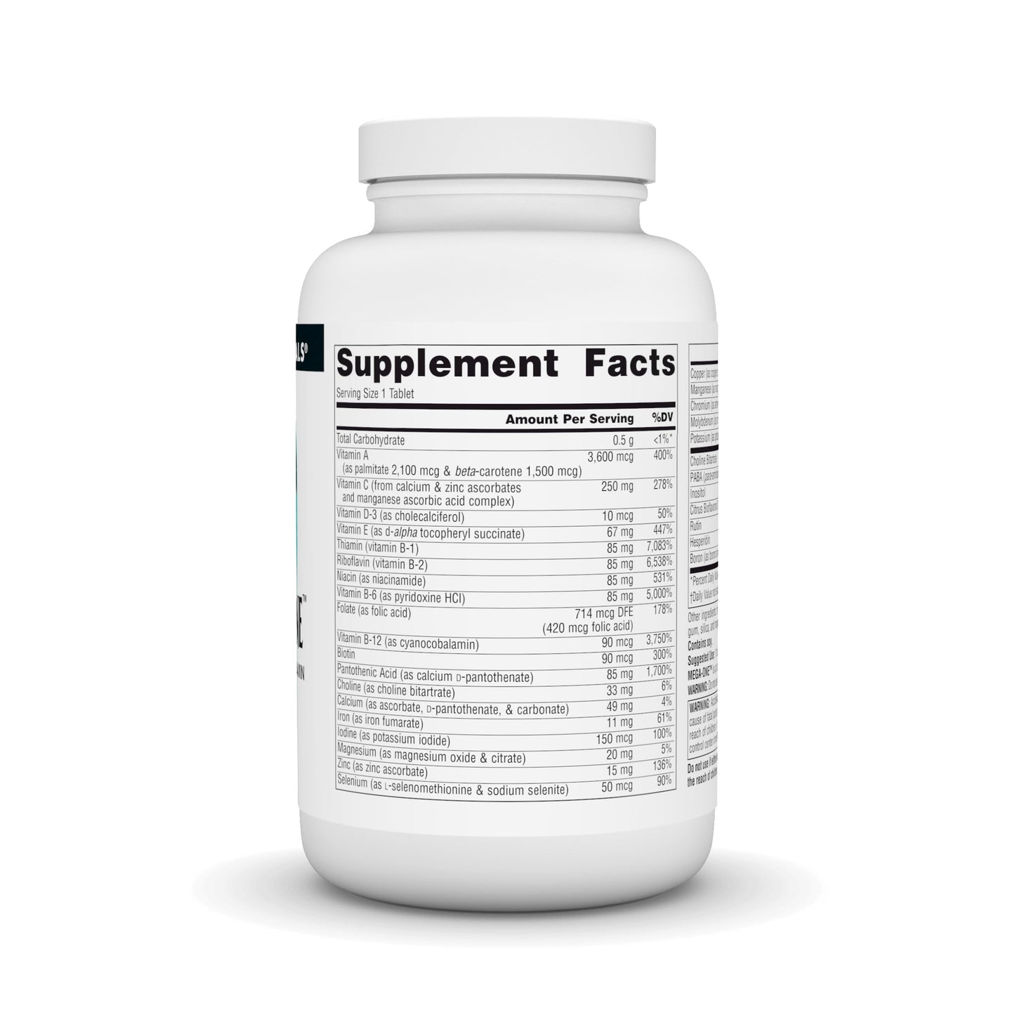 Source Naturals Mega-One Multi-Vitamin with Minerals - 180 Tablets