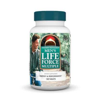 Source Naturals Men's Life Force Multivitamin & Immune Health Supplement - 180 Tablets