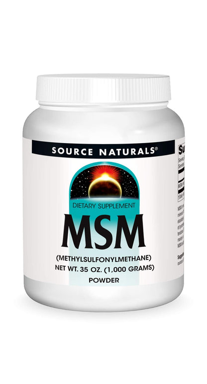 Source Naturals MSM (Methylsulfonylmethane) Powder – 35 oz (1,000 g)