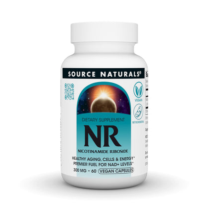 Source Naturals NR Nicotinamide Riboside 300 mg – 60 Vegan Capsules