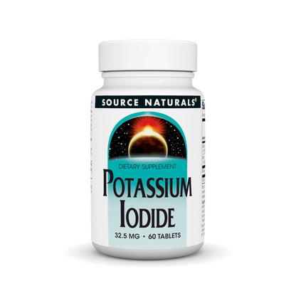 Source Naturals Potassium Iodide 32.5 mg - 60 Tablets