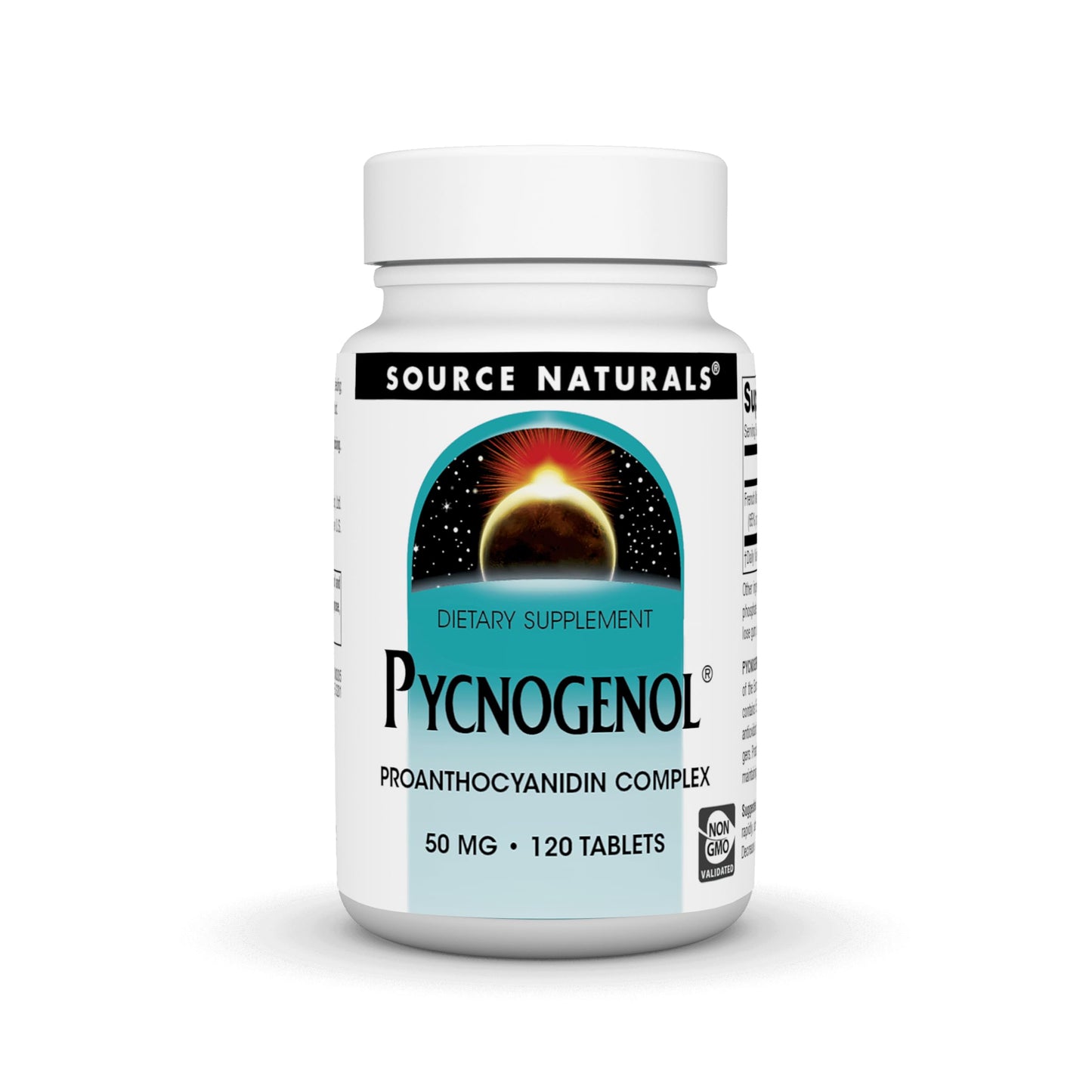 Source Naturals Pycnogenol 50 mg Proanthocyanidin Complex – 120 Tablets