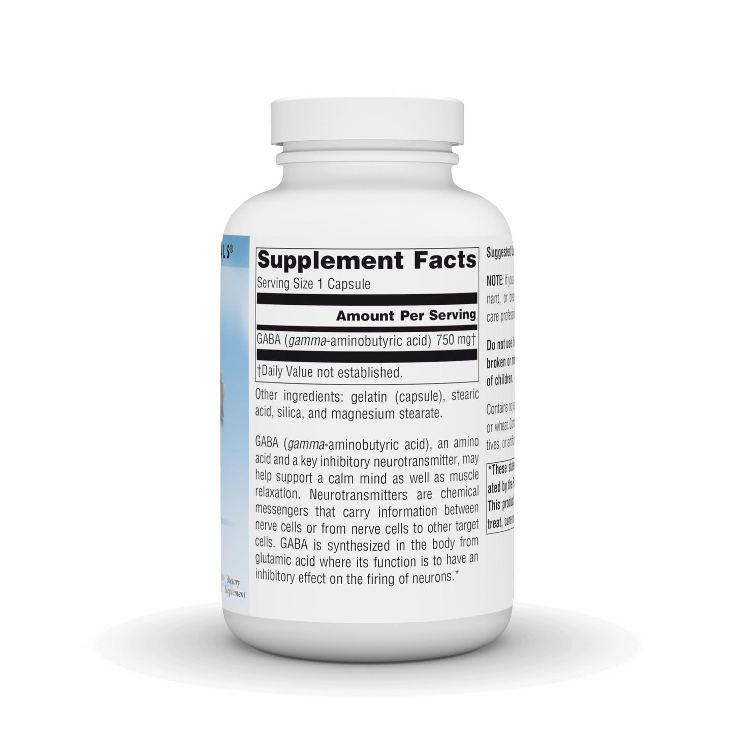 Source Naturals Serene Science GABA 750mg - 180 Capsules