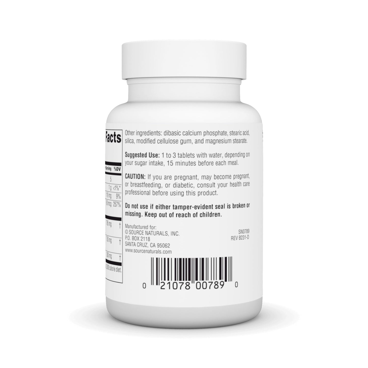 Source Naturals Sugar Ban Gymnema Sylvestre Complex — 75 Tablets