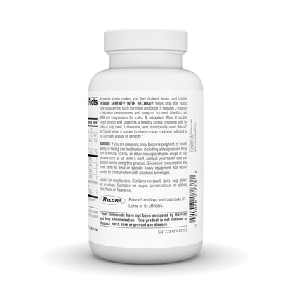 Source Naturals Theanine Serene with Relora – Calm Mind & Body, 120 Tablets