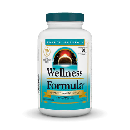 Source Naturals Wellness Formula 240 Capsules – Immune Support