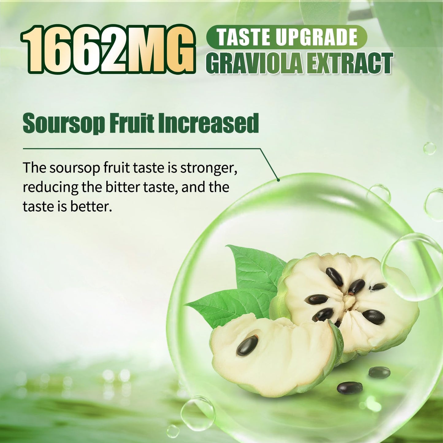 Soursop Bitters Liquid with Black Seed, Moringa & Turmeric | 16 fl oz