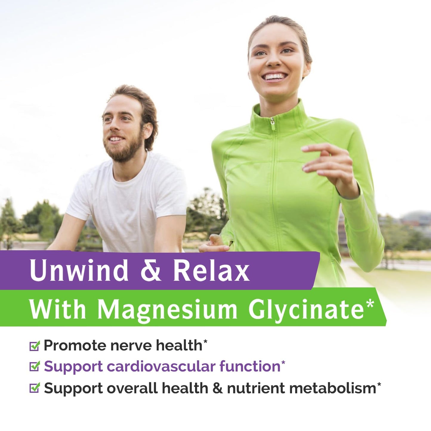 Innate Vitality Magnesium Glycinate 500mg | 70mg Elemental Mg | 240 Caps