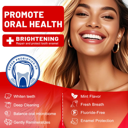 SP-8 Hydroxyapatite Probiotic Whitening Toothpaste – 8 Probiotics + Hydroxyapatite, Mint, Fluoride-Free (3)