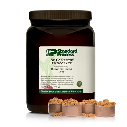 Standard Process SP Complete – Whole-Food Immune & Liver Support, Vegetarian Chocolate, 26 oz