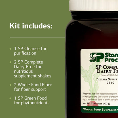 Standard Process Purification Kit – 21-Day Detox with SP Complete Dairy Free & Whole Food Fiber