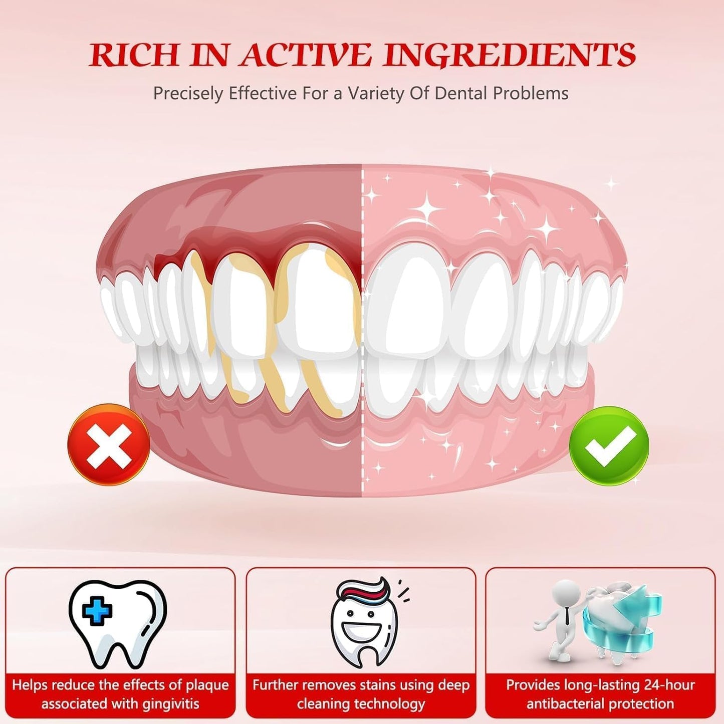 SP-6 Probiotic Whitening Toothpaste – Fluoride Free, Mint, Sensitive Teeth