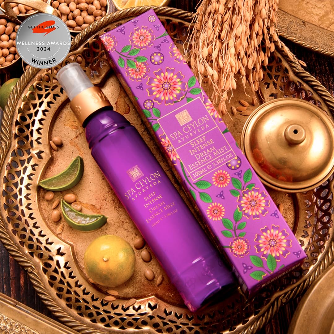 SPA CEYLON Sleep Intense Dream Essence Mist – All-Natural Bedtime Skin & Fragrance Mist | 100ml
