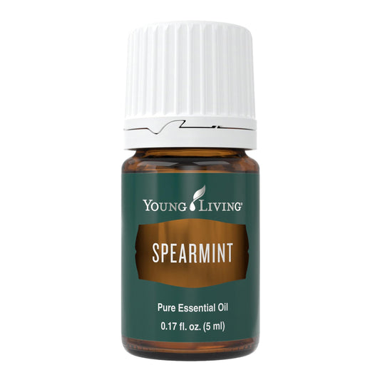 Spearmint Essential Oil 5ml by Young Living | Aromatic Comfort, Digestive and Wellness Support