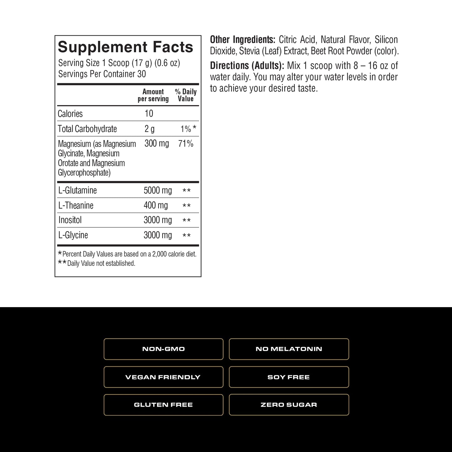 Spoken Nutrition Sleep Builder – Melatonin-Free Sleep Powder, 3 Magnesium Forms, Cherry Flavor, 30 Servings