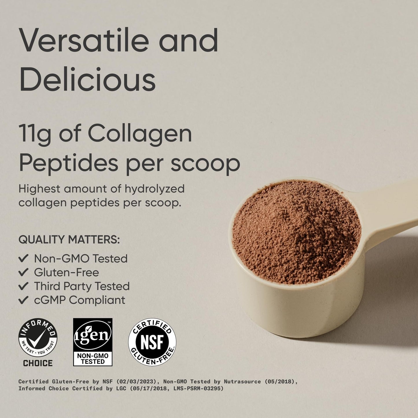 Sports Research Collagen Peptides – Hydrolyzed Type I & III, Skin & Joints
