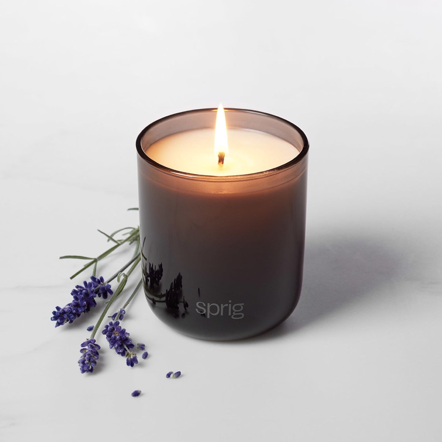 Sprig by Kohler Sleep Aromatherapy Candle – Lavender & Vanilla, 8 oz, 100% Soy-Coconut Wax